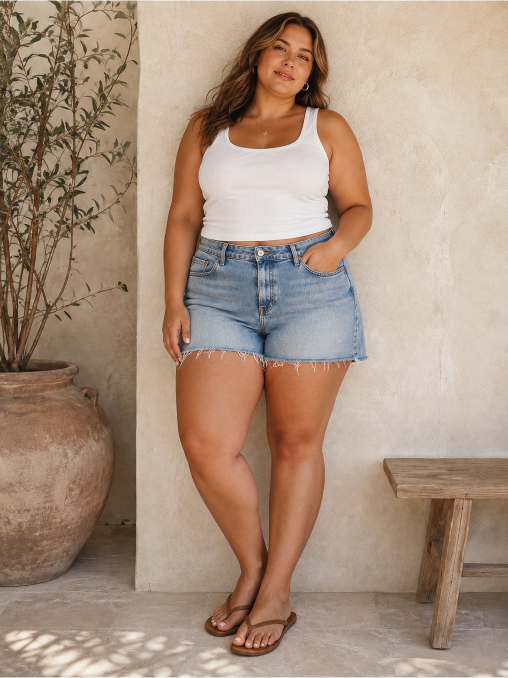 rag & bone Dre Low-Rise Denim Shorts | Size 32